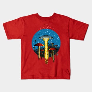 Mushrooms are Martians Kids T-Shirt